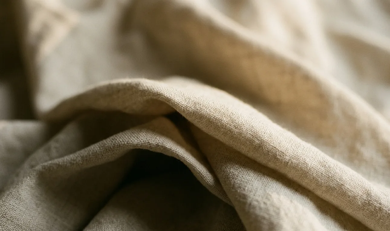 Folded linen